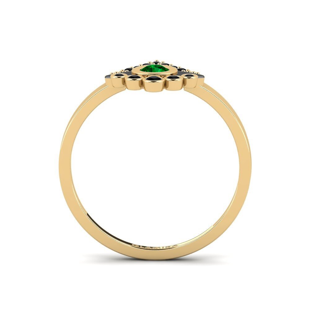 Zircônia Verde Anel Rozalive