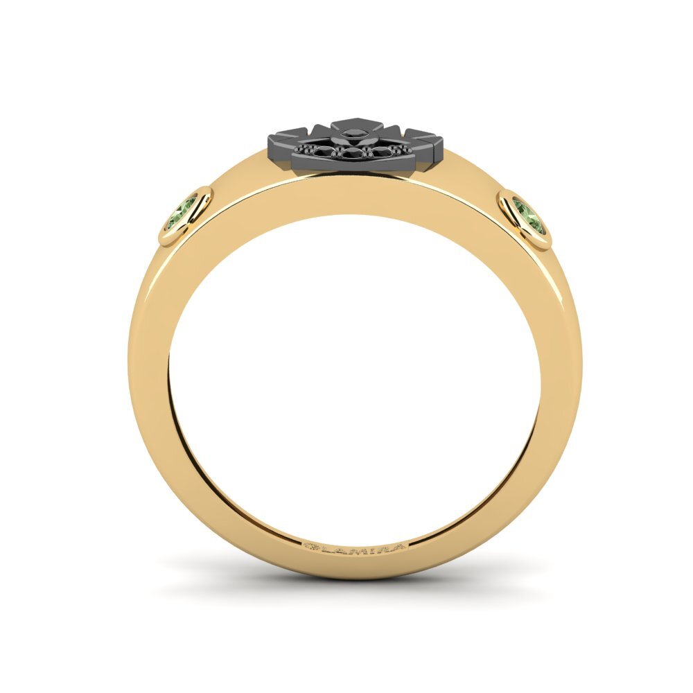Diamante Verde Anel Svemir