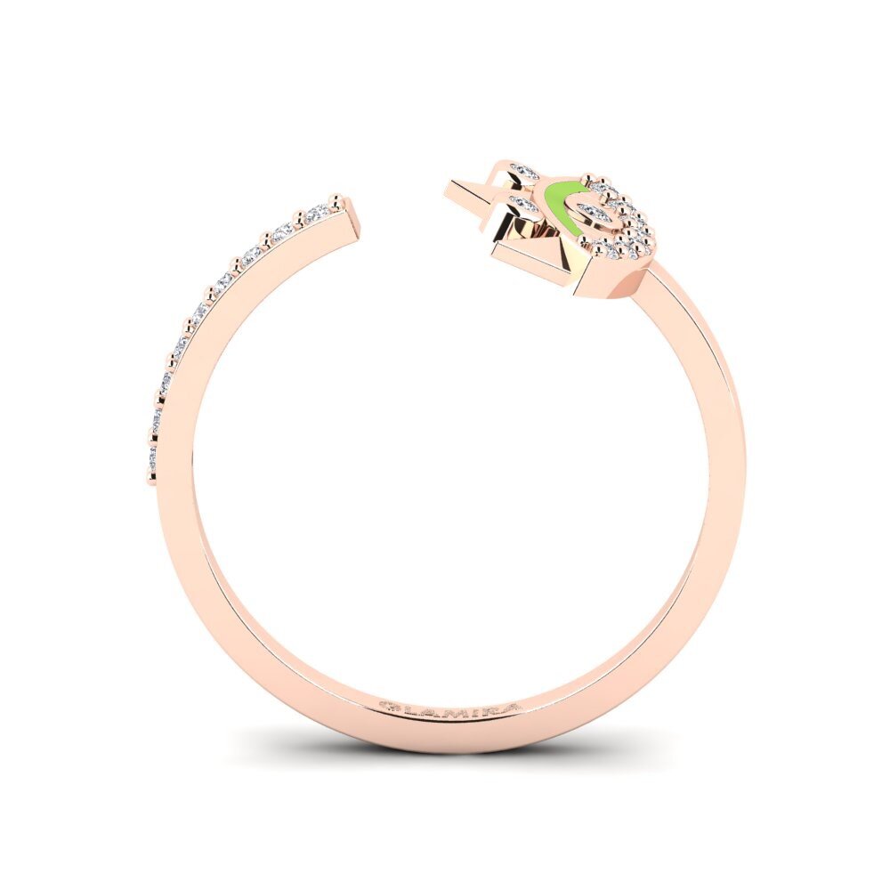 Rotgold 375 Ring Talita