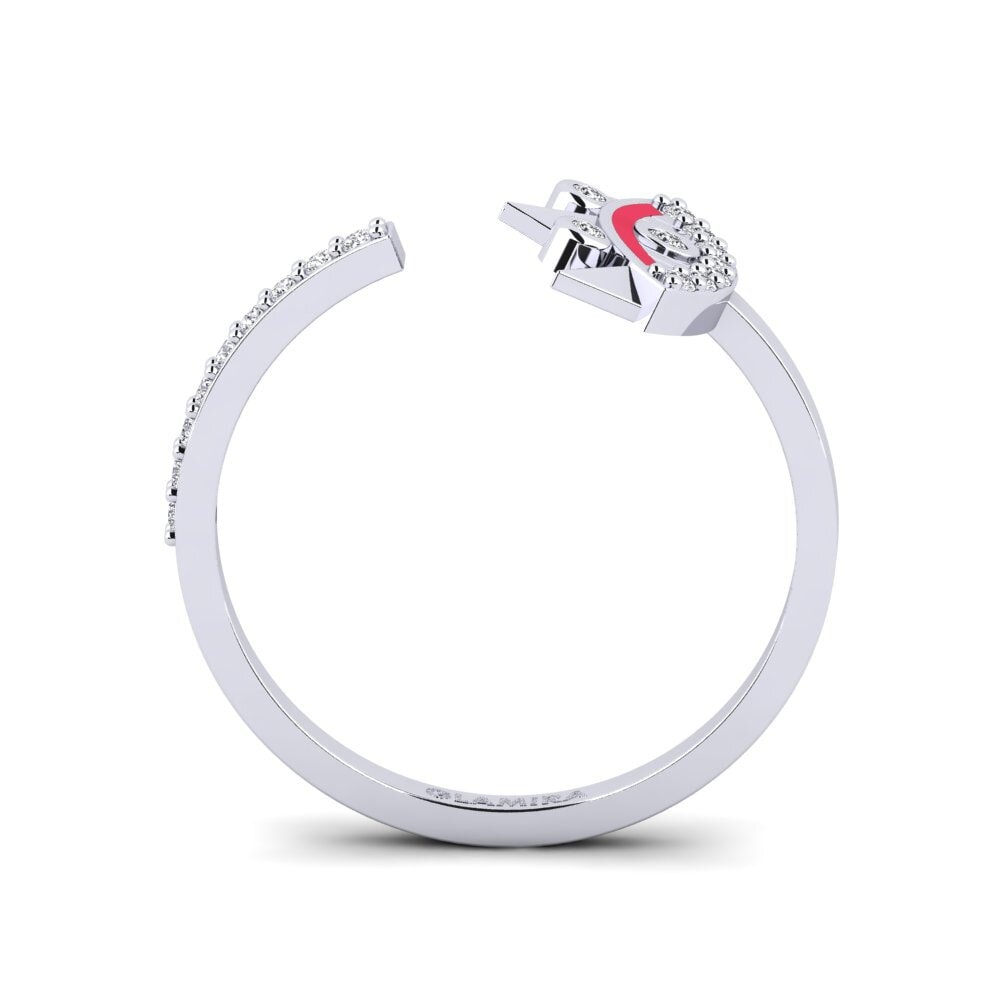 Weißgold 375 Ring Talita