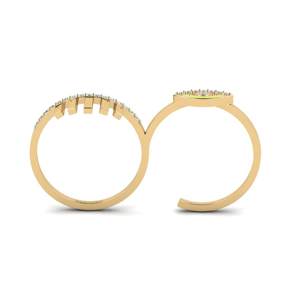 Moissanit Ring Tameng
