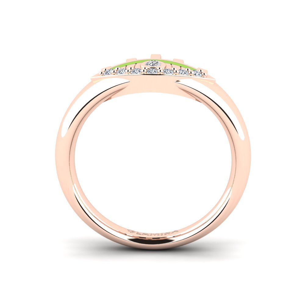 Rotgold 375 Pinker Ring Taming