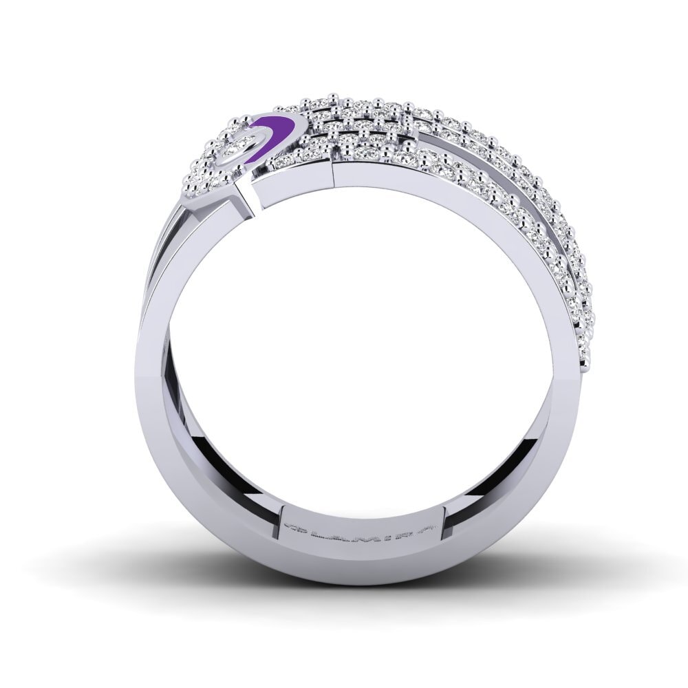 Weißgold 375 Ring Disgleirio