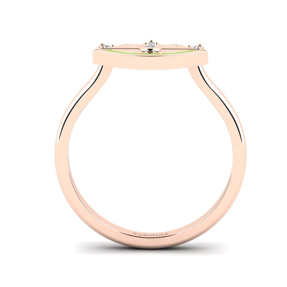 Rotgold 375 Ring Kganya