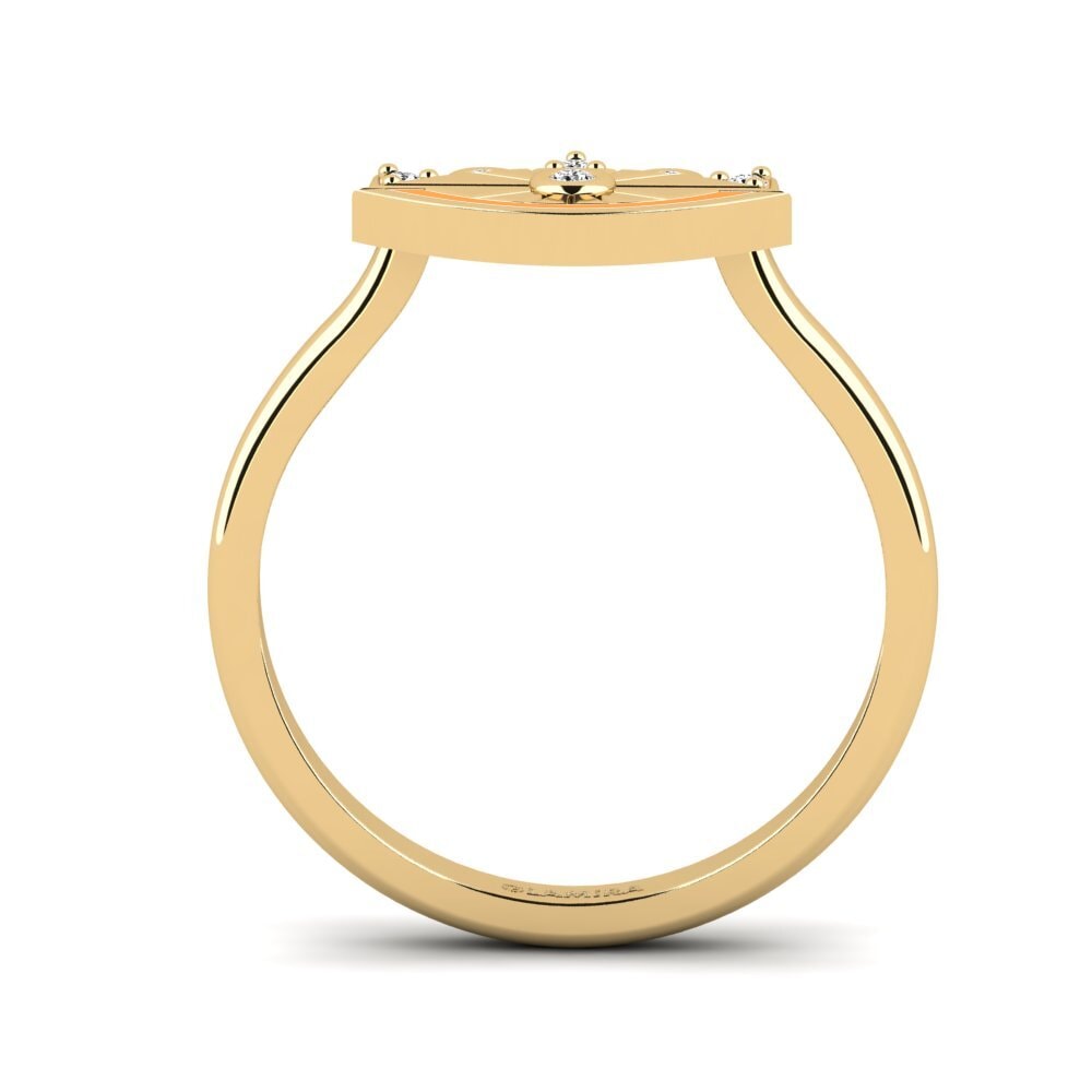 Moissanite Anel Kganya