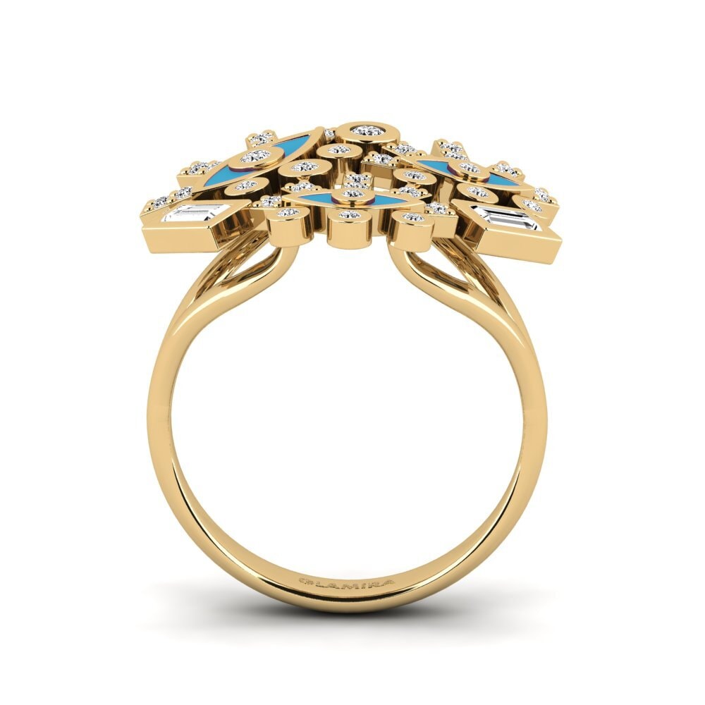 Moissanite Anel Magnesia