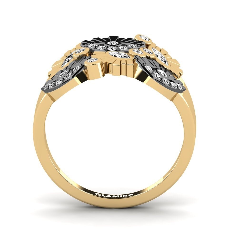 Moissanite Anel Manuia