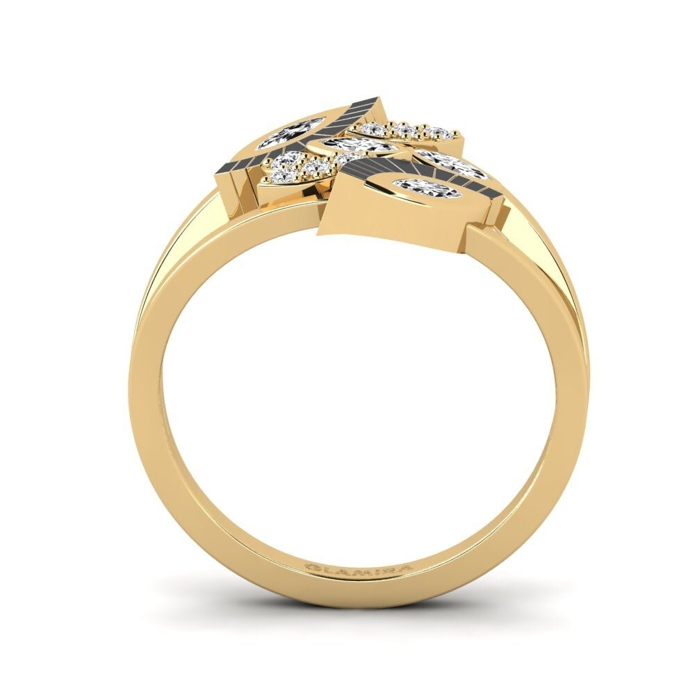 Moissanite Anel Petsa