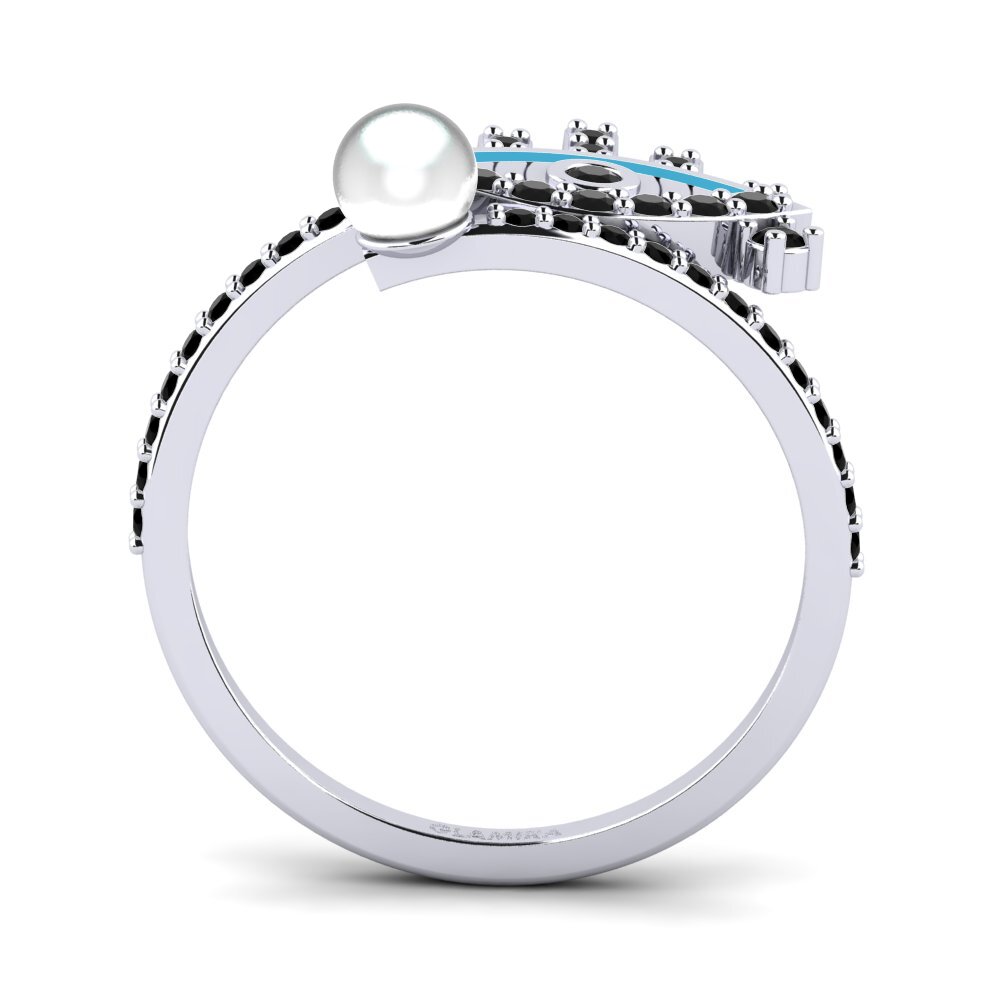 Or Blanc 14k Bague Ragyog