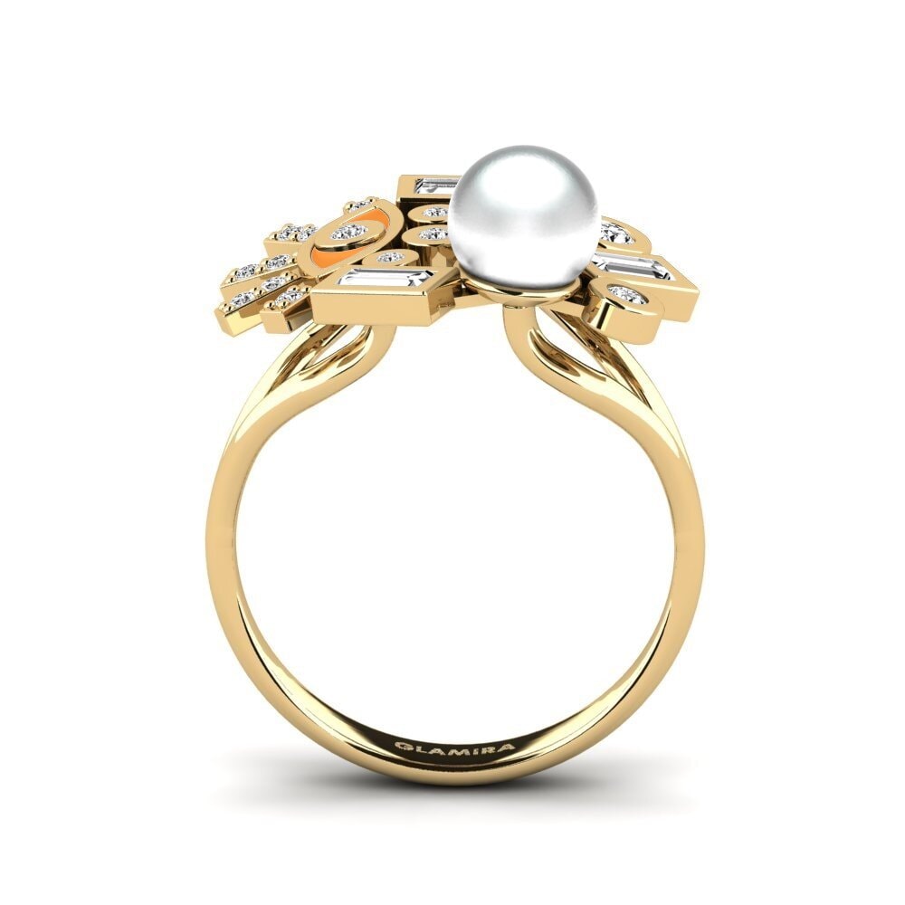 Moissanite Anel Sardes