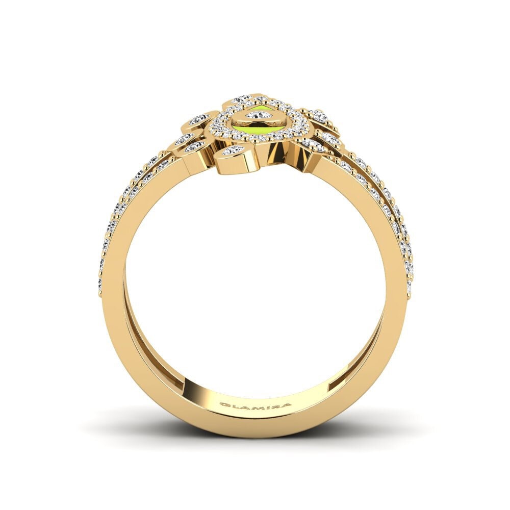 Moissanit Ring Akroenos