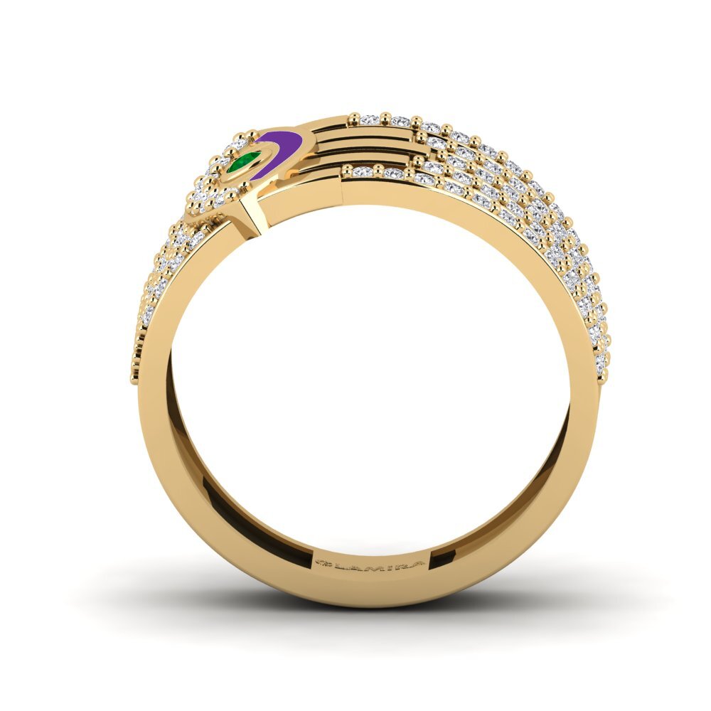 Smaragd Ring Bersinar