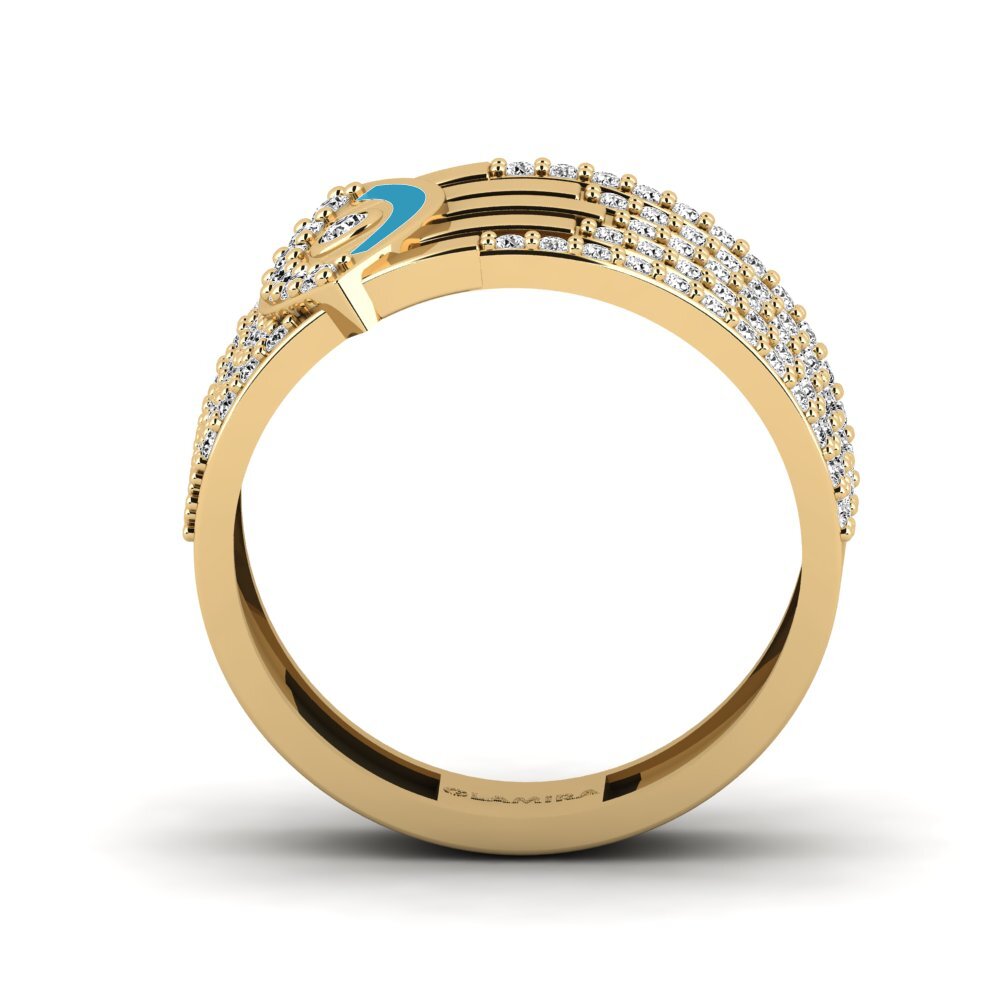 Moissanit Ring Bersinar