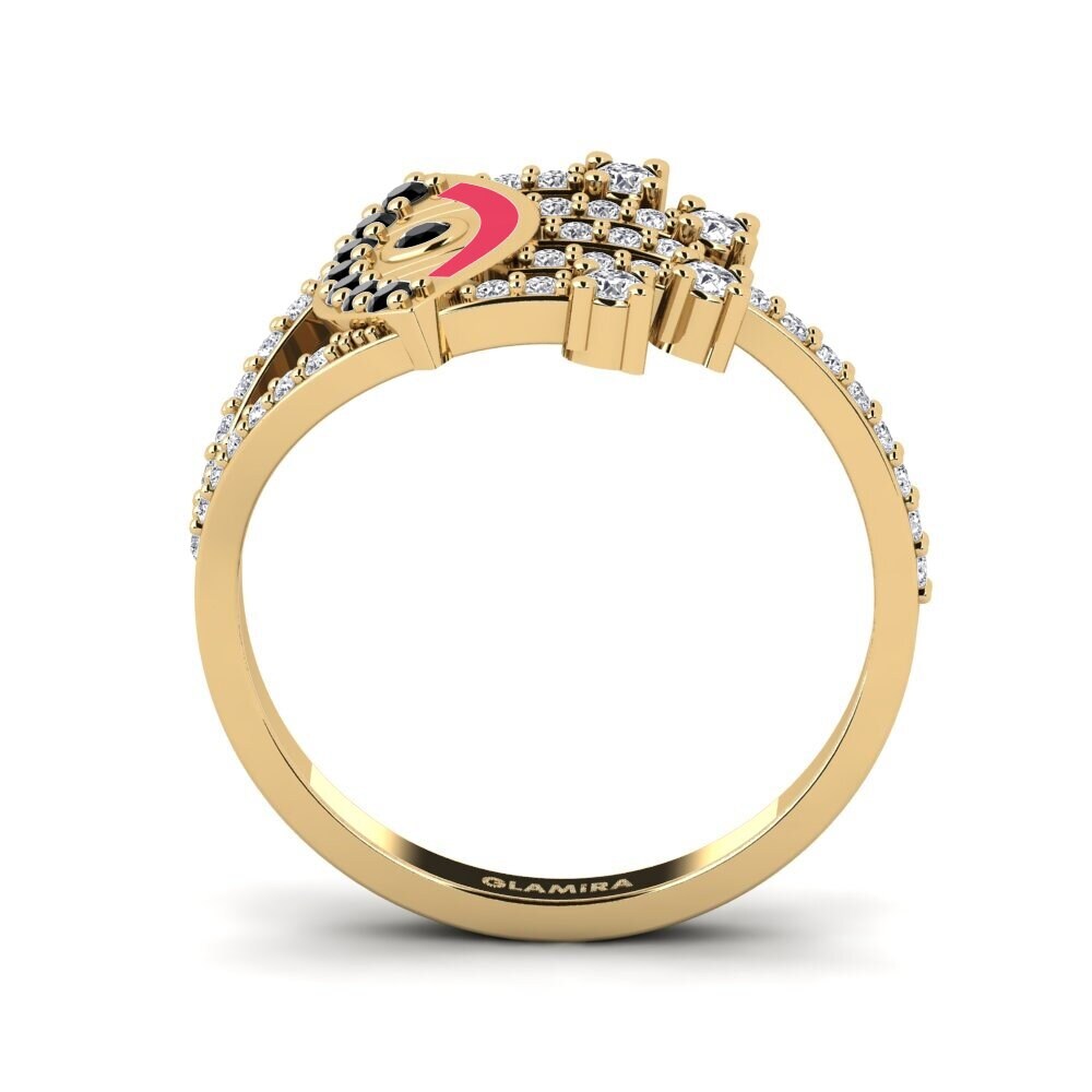 Schwarzer Diamant Ring Briller