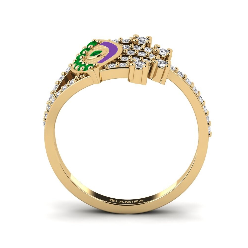 Smaragd Ring Briller