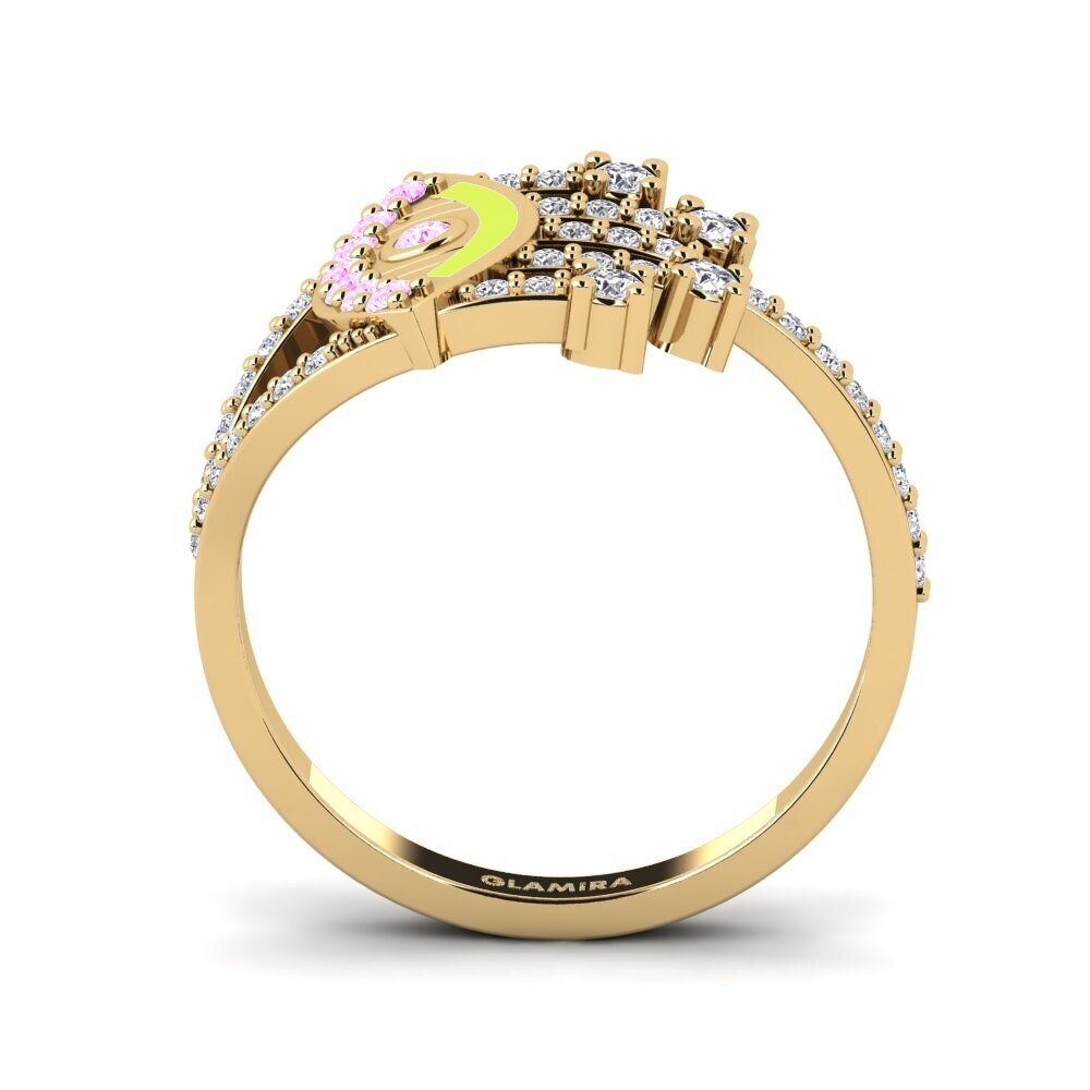 Pink Sapphire Ring Briller