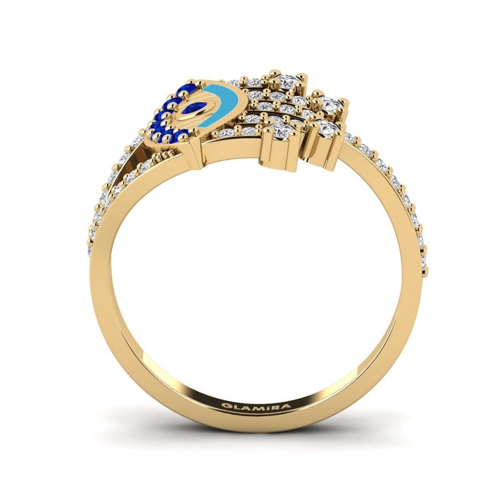 Saphir Ring Briller