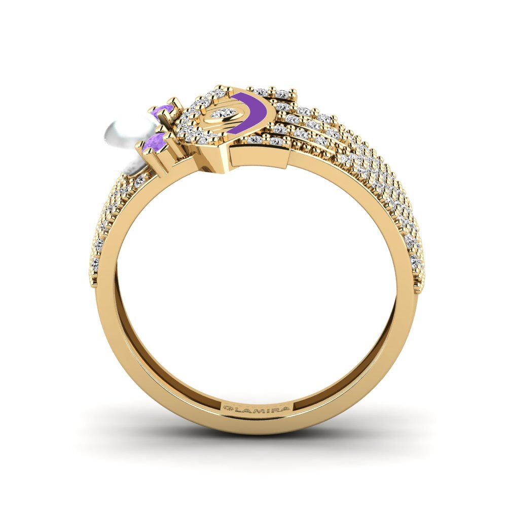 Amethyst Ring Brillo