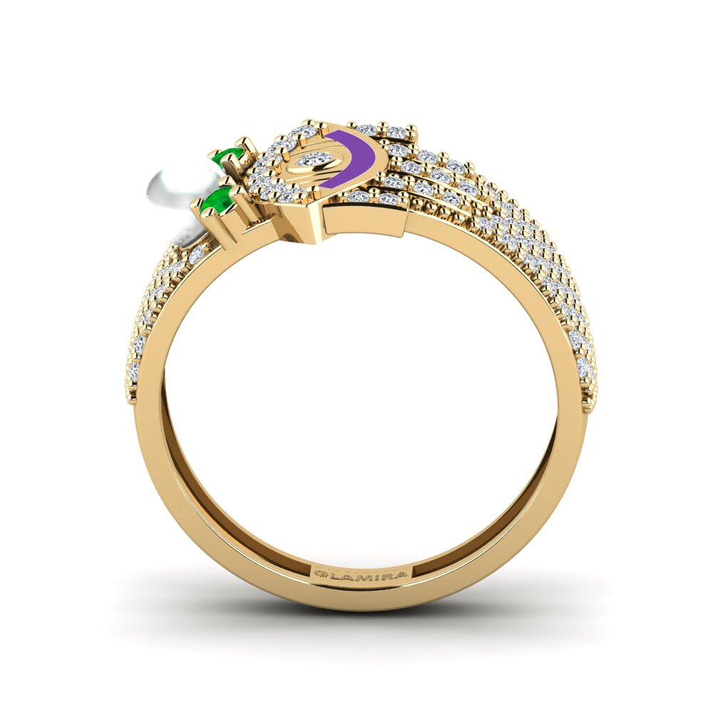 Smaragd Ring Brillo