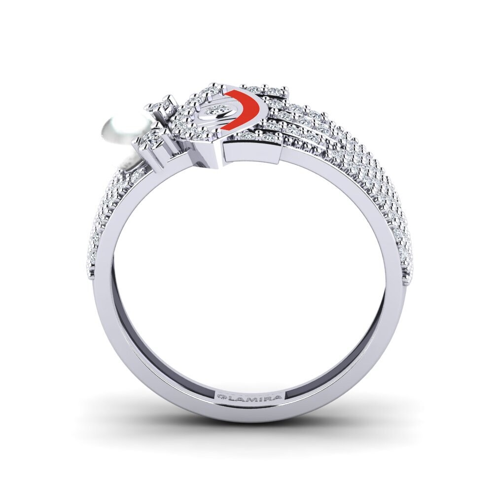 950 Palladium Ring Brillo
