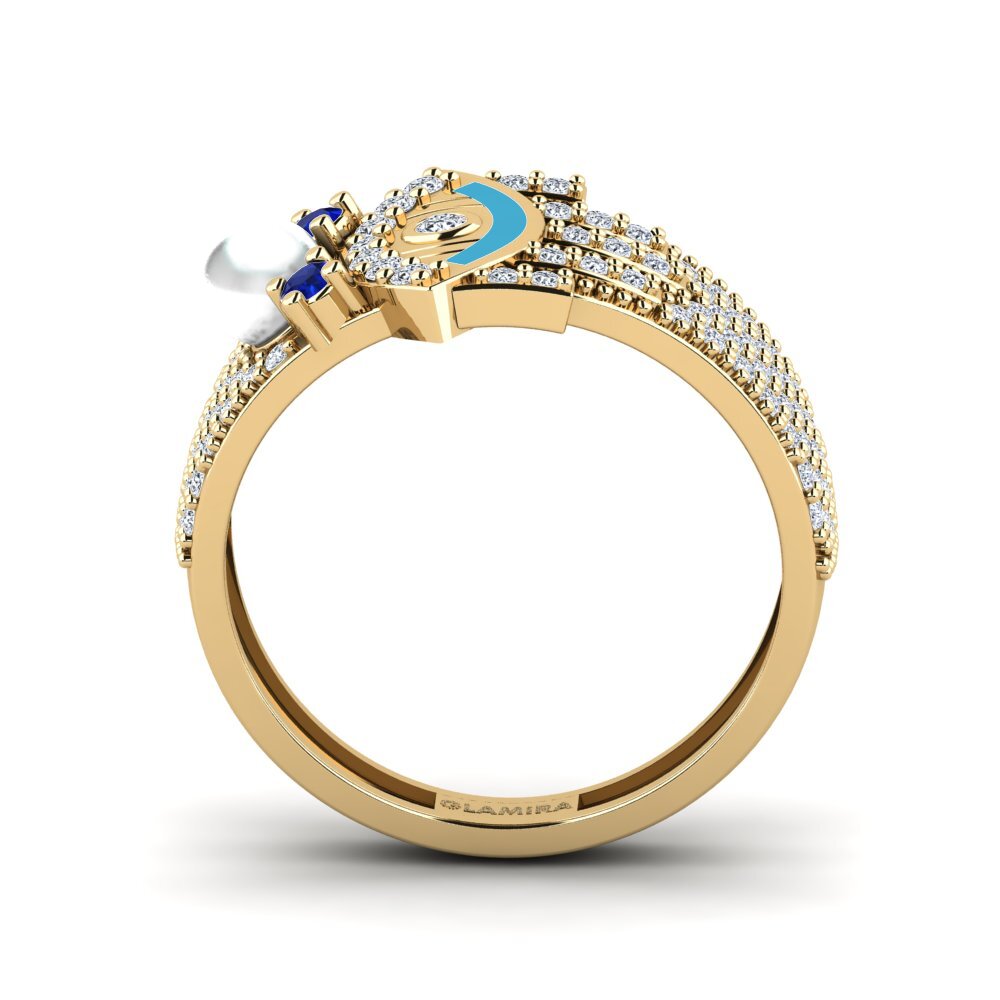 Saphir Ring Brillo