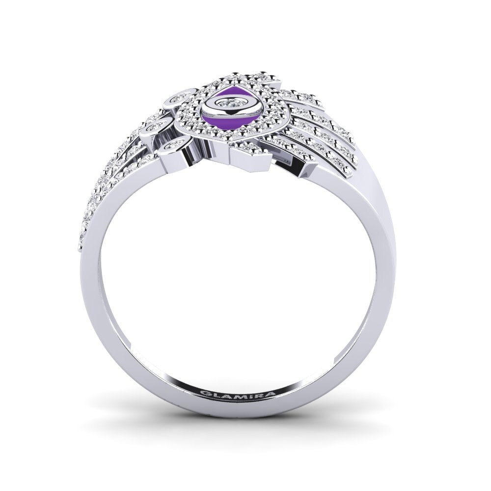 Weißgold 375 Ring Lykia