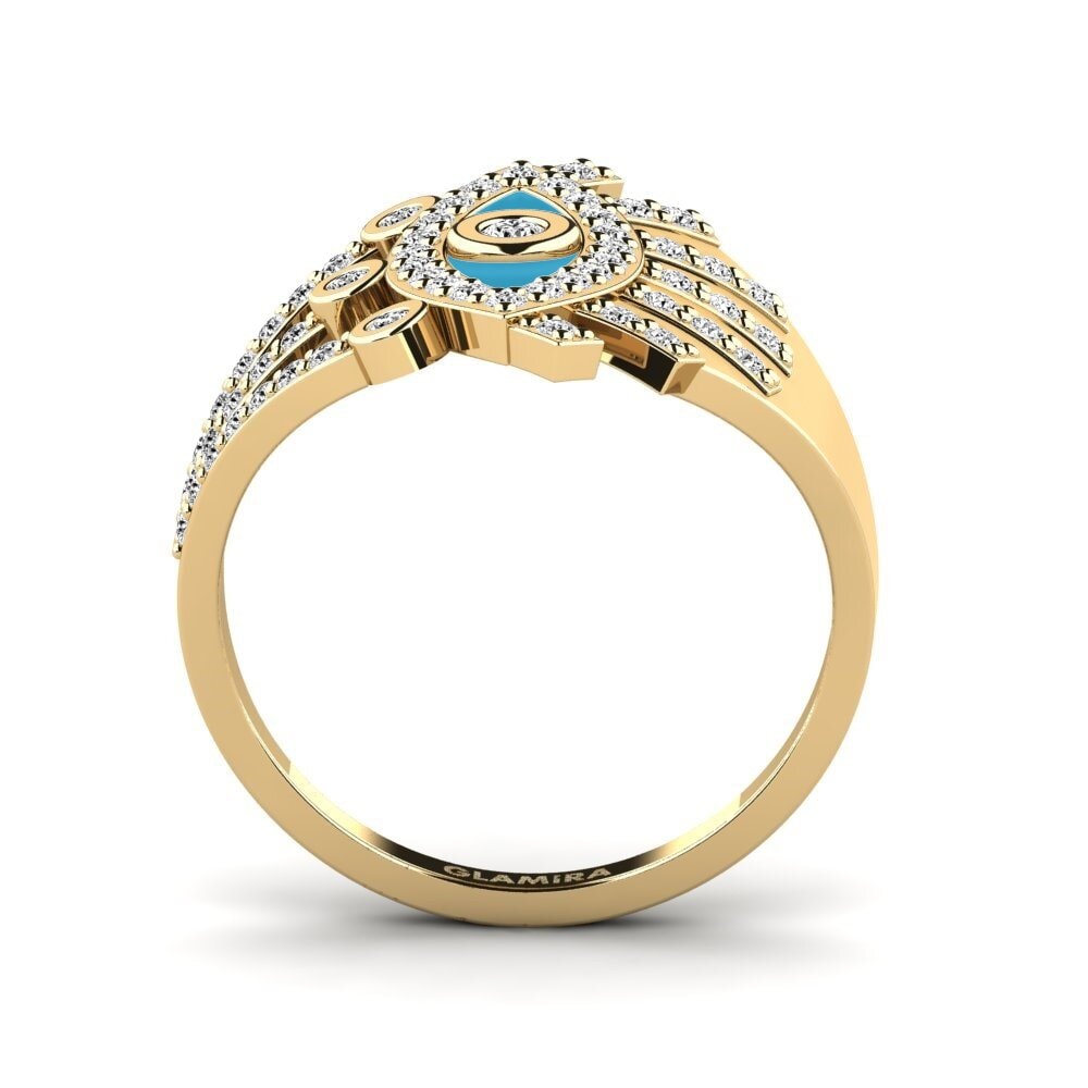 Moissanite Anel Lykia