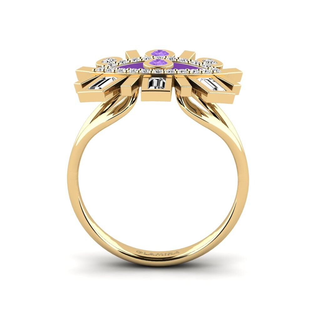 Amethyst Ring Okenaus