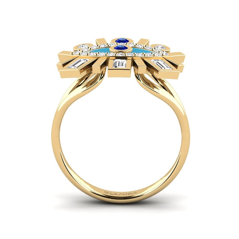 Saphir Ring Okenaus