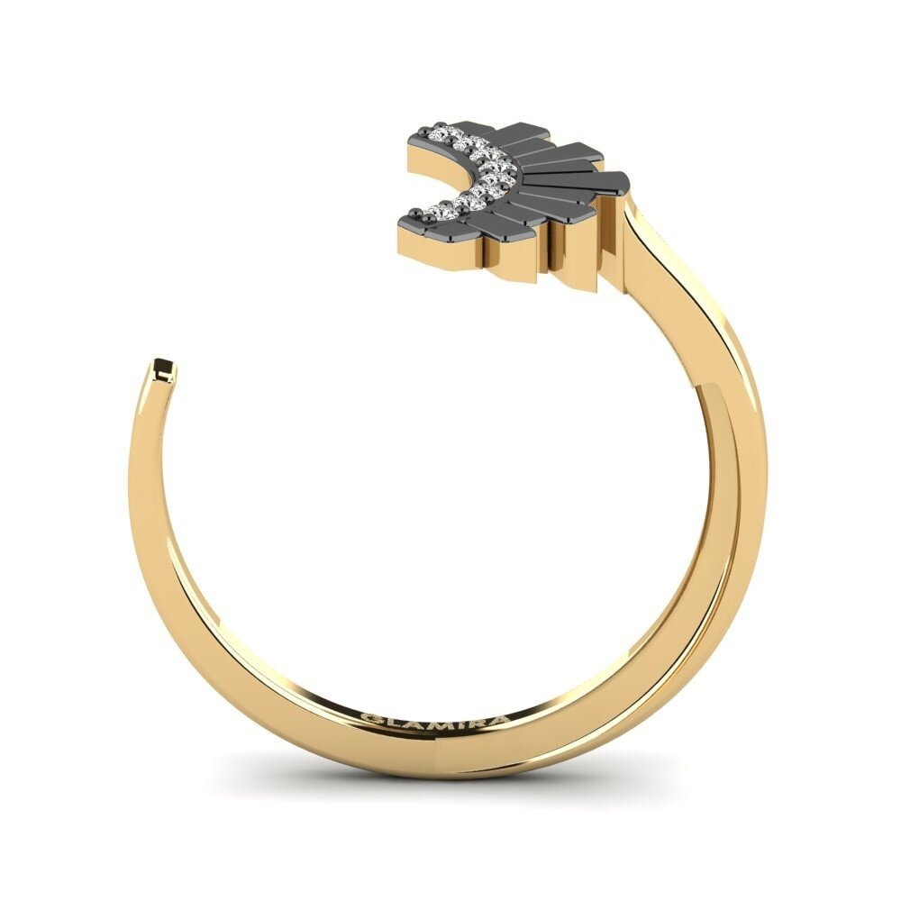Moissanite Anel Palekana - A
