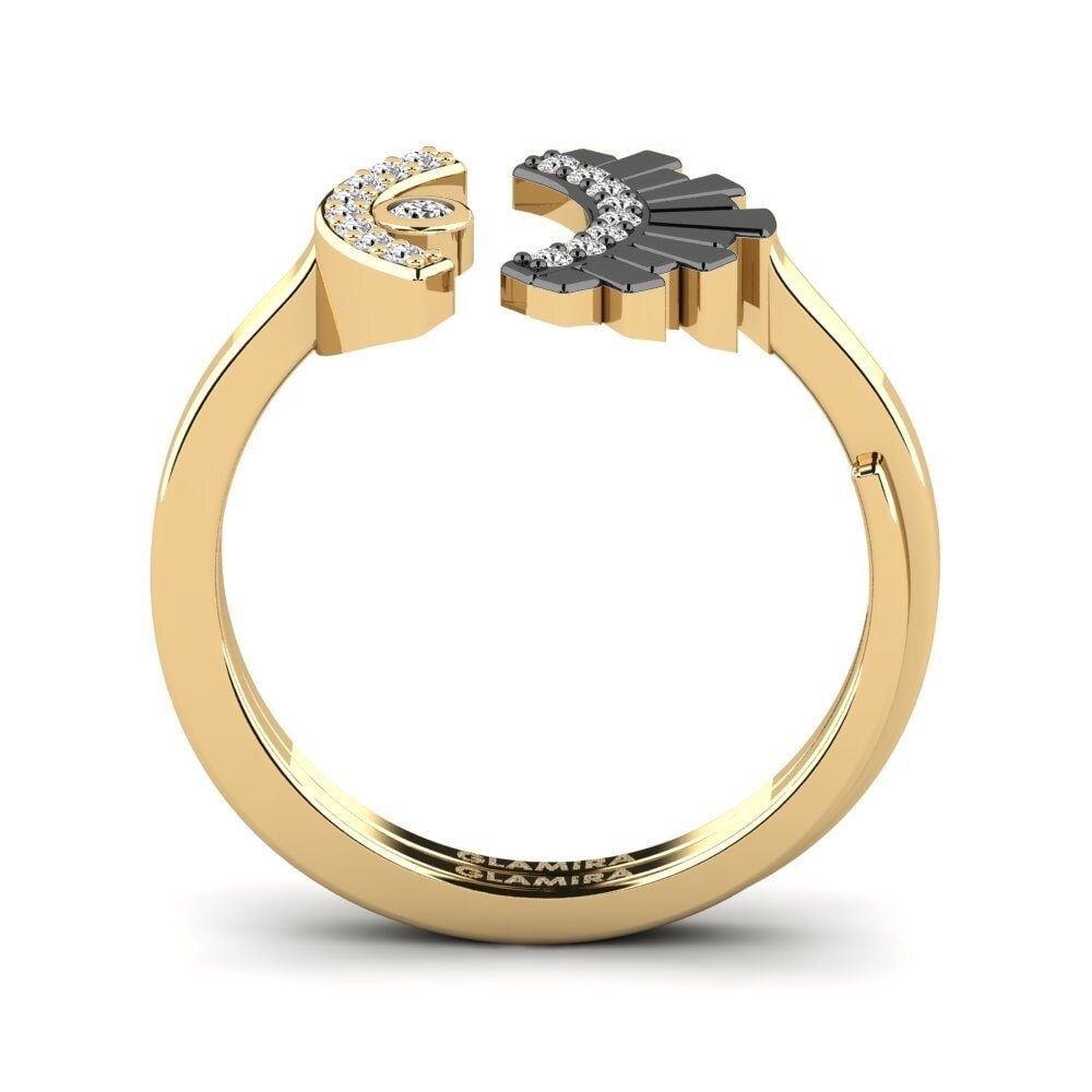 Moissanite Anel Palekana - SET
