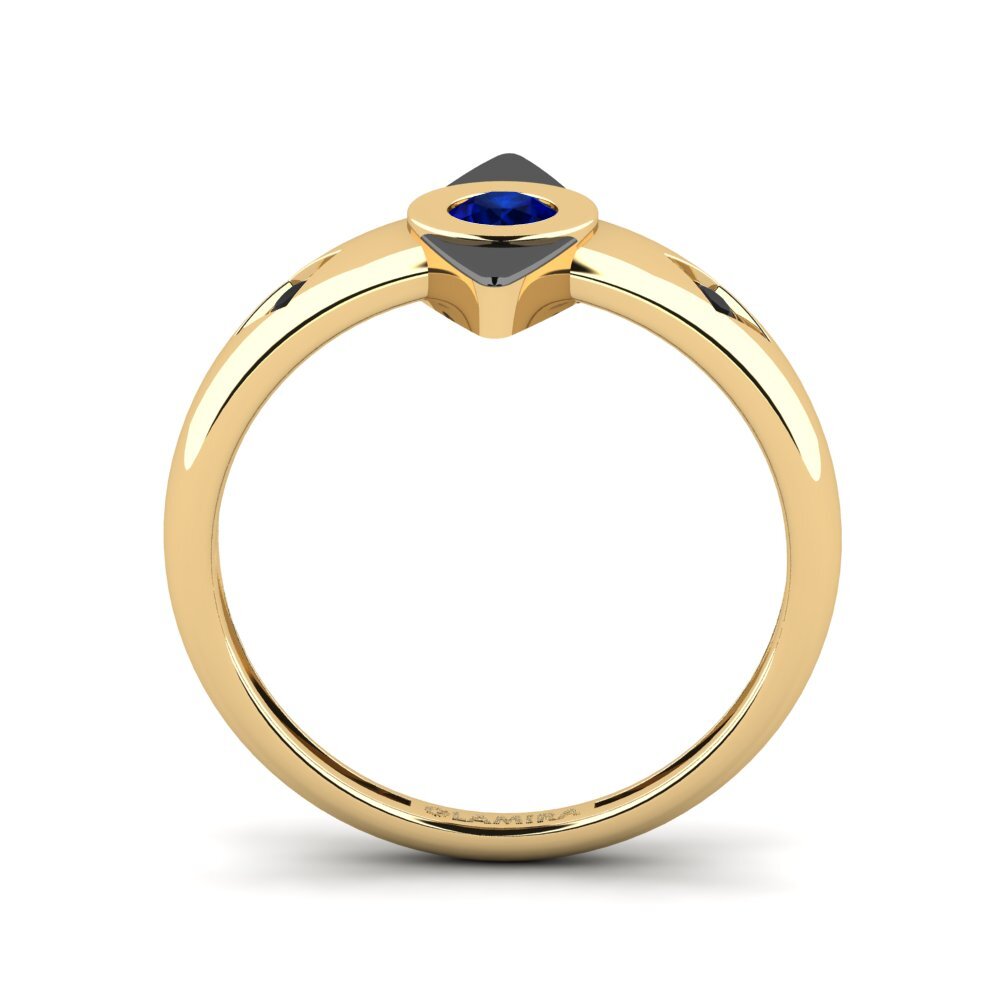 Saphir Ring Silenciokl