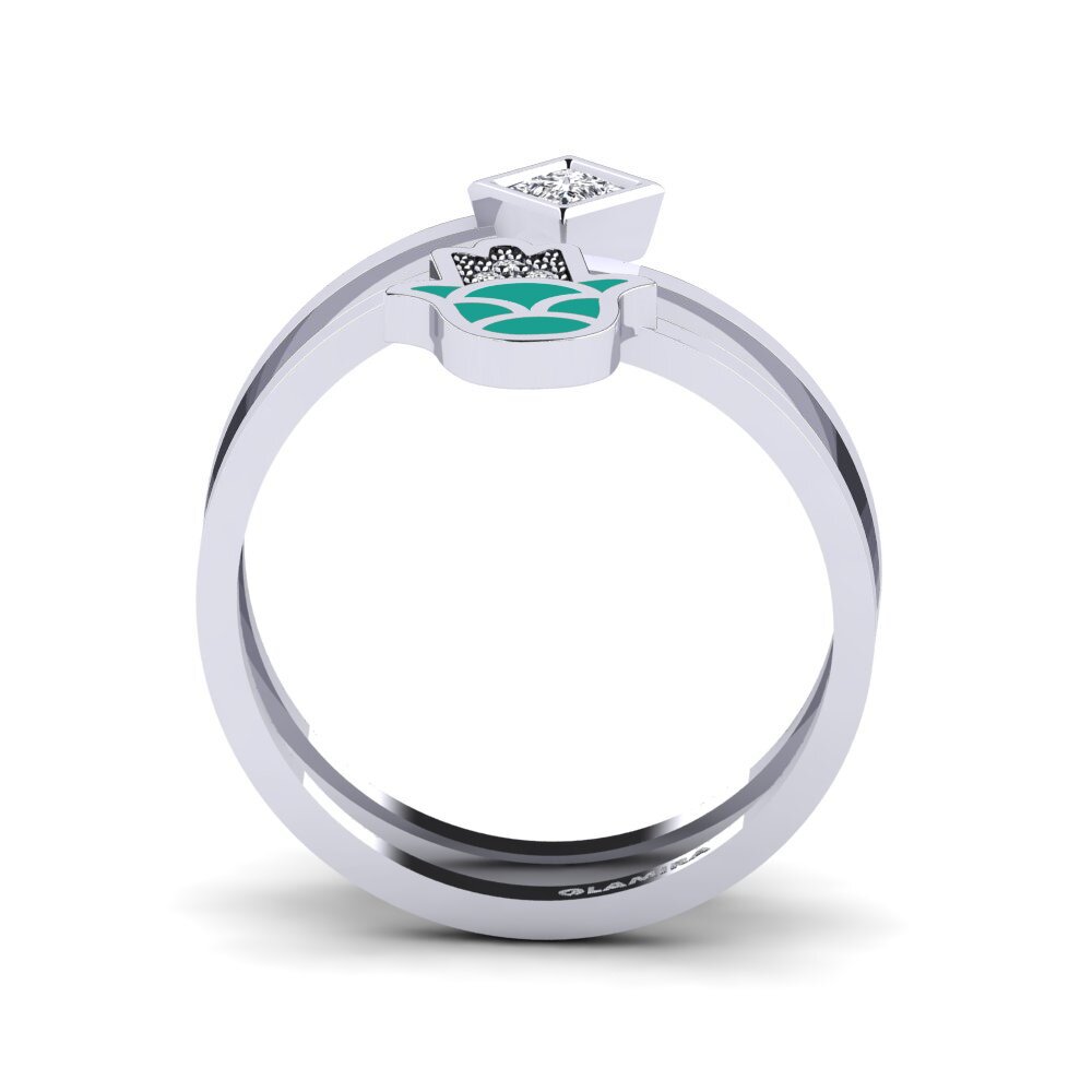 950 Platin Ring Babeslea