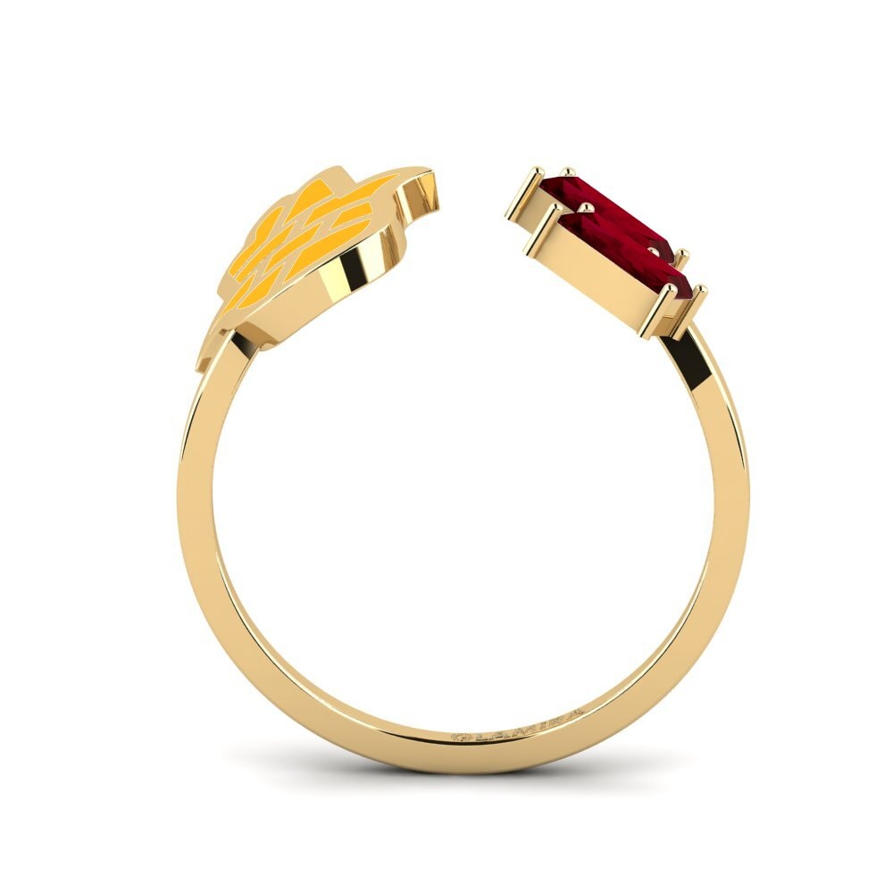 Red Zirconia Ring Bashitsn