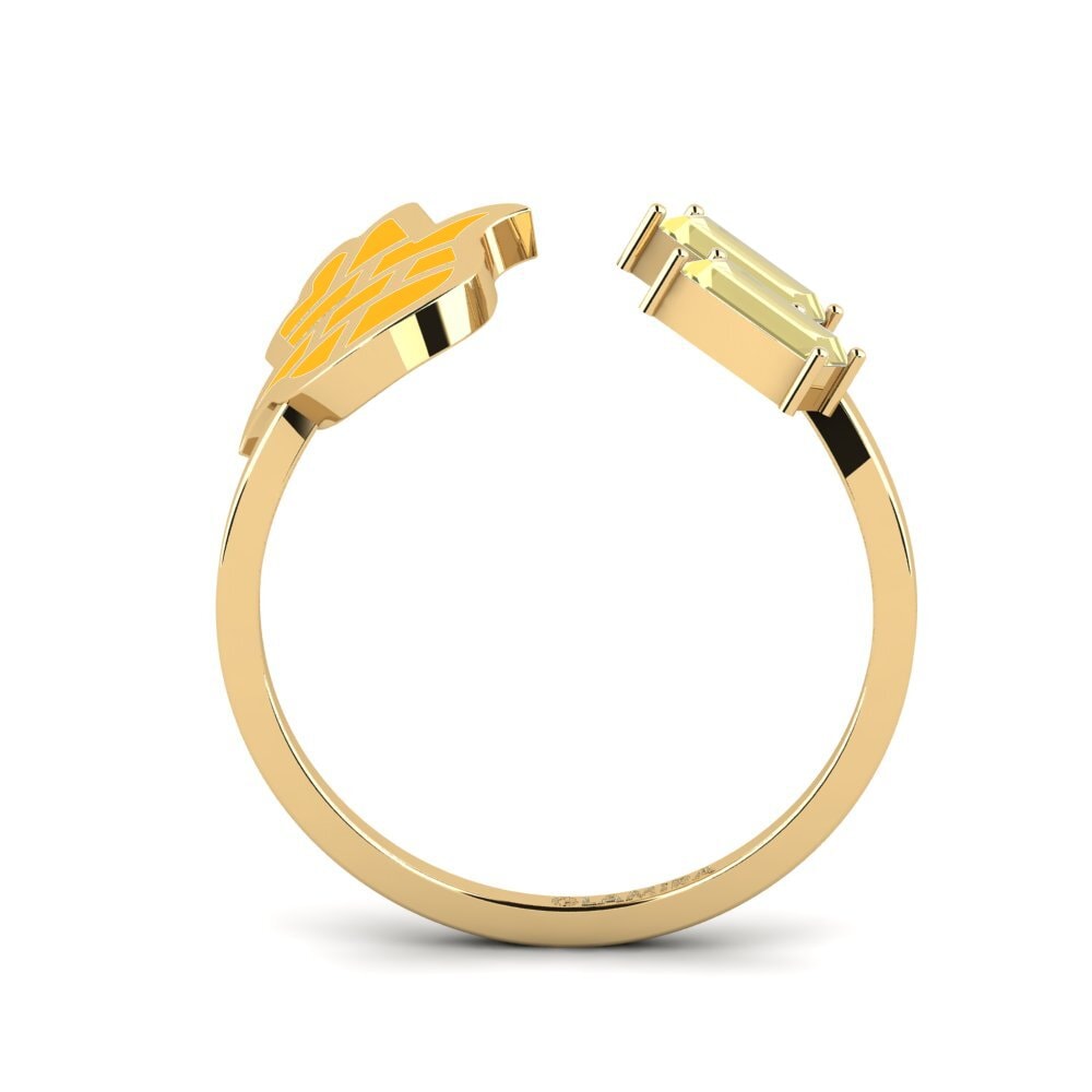 Yellow Sapphire Ring Bashitsn