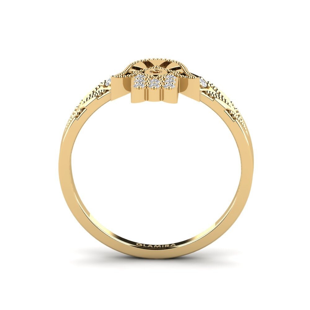Diamante café Anillo Boundless