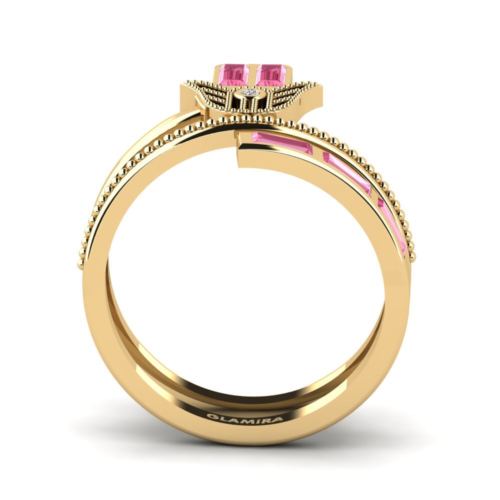 Pink Sapphire Ring Estrange
