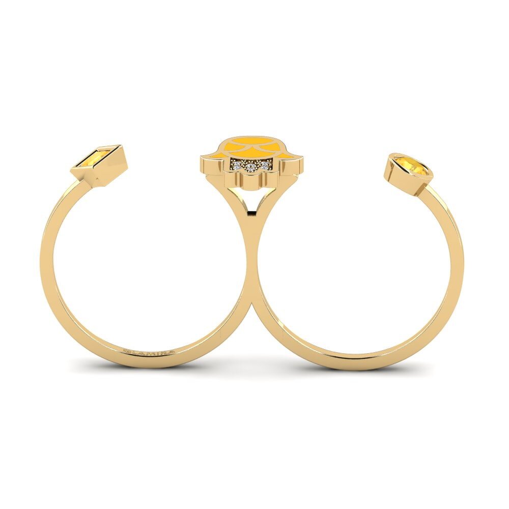 Citrine Ring Kaitiaki