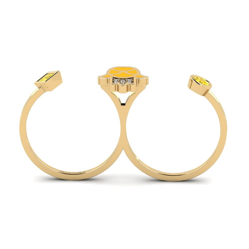 Yellow Sapphire Ring Kaitiaki