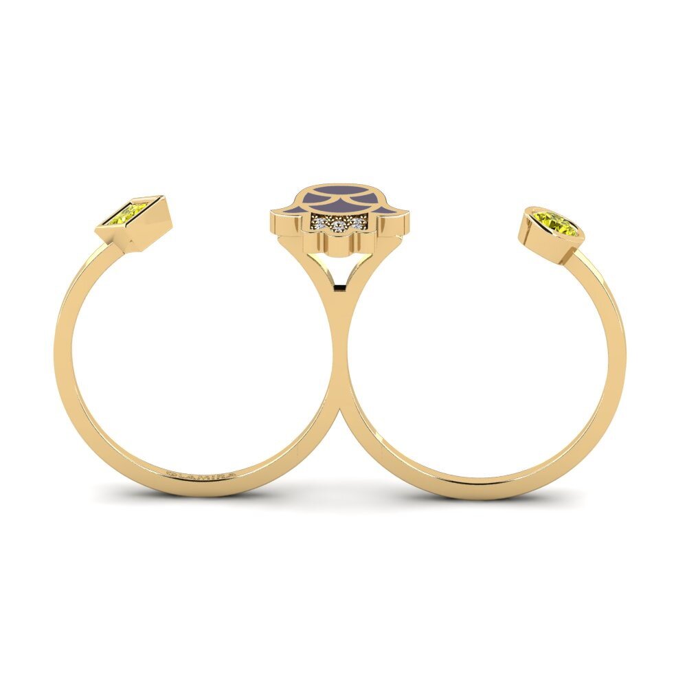 Yellow Diamond Ring Kaitiaki
