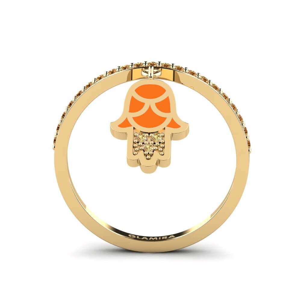 Brown Diamond Ring Korgoo