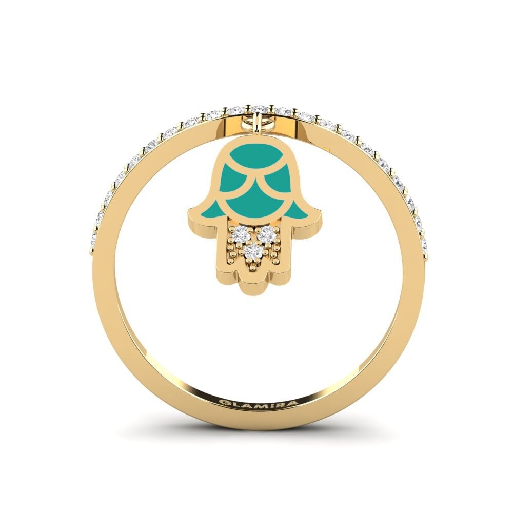 White sapphire Ring Korgoo