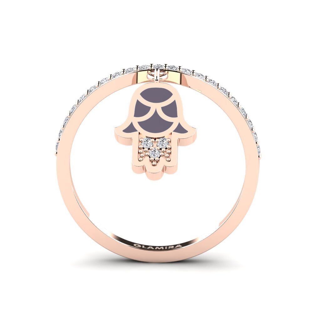 14ct Rose Gold Ring Korgoo