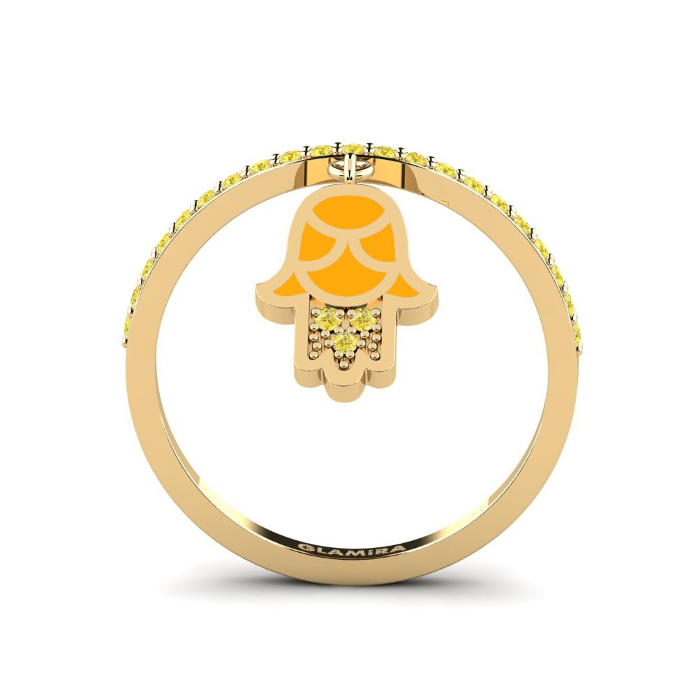 Yellow Sapphire Ring Korgoo