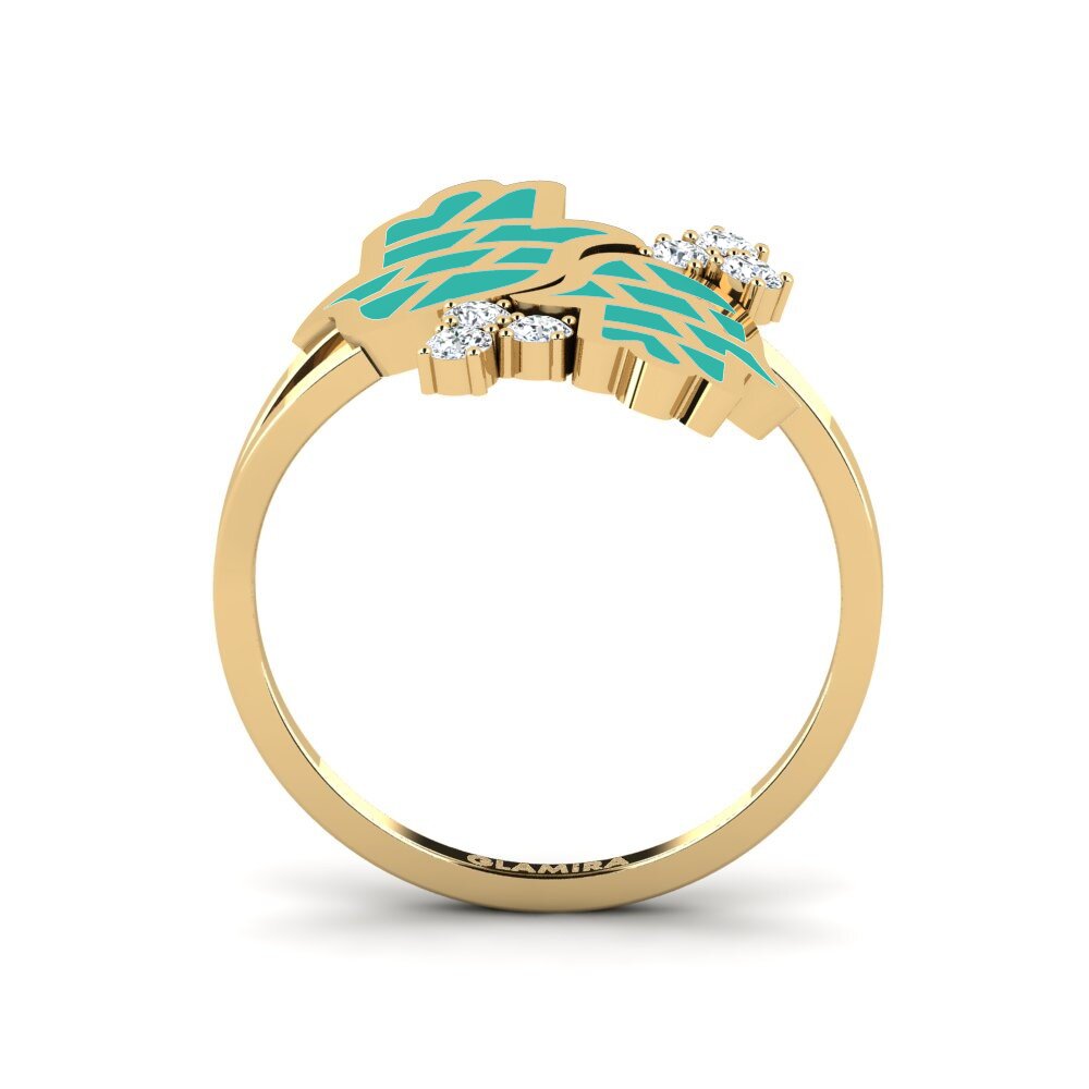 Zircone Bague Kuvimba