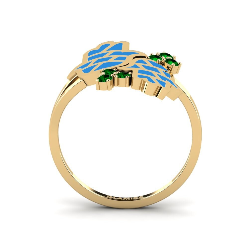 Green Zirconia Ring Kuvimba