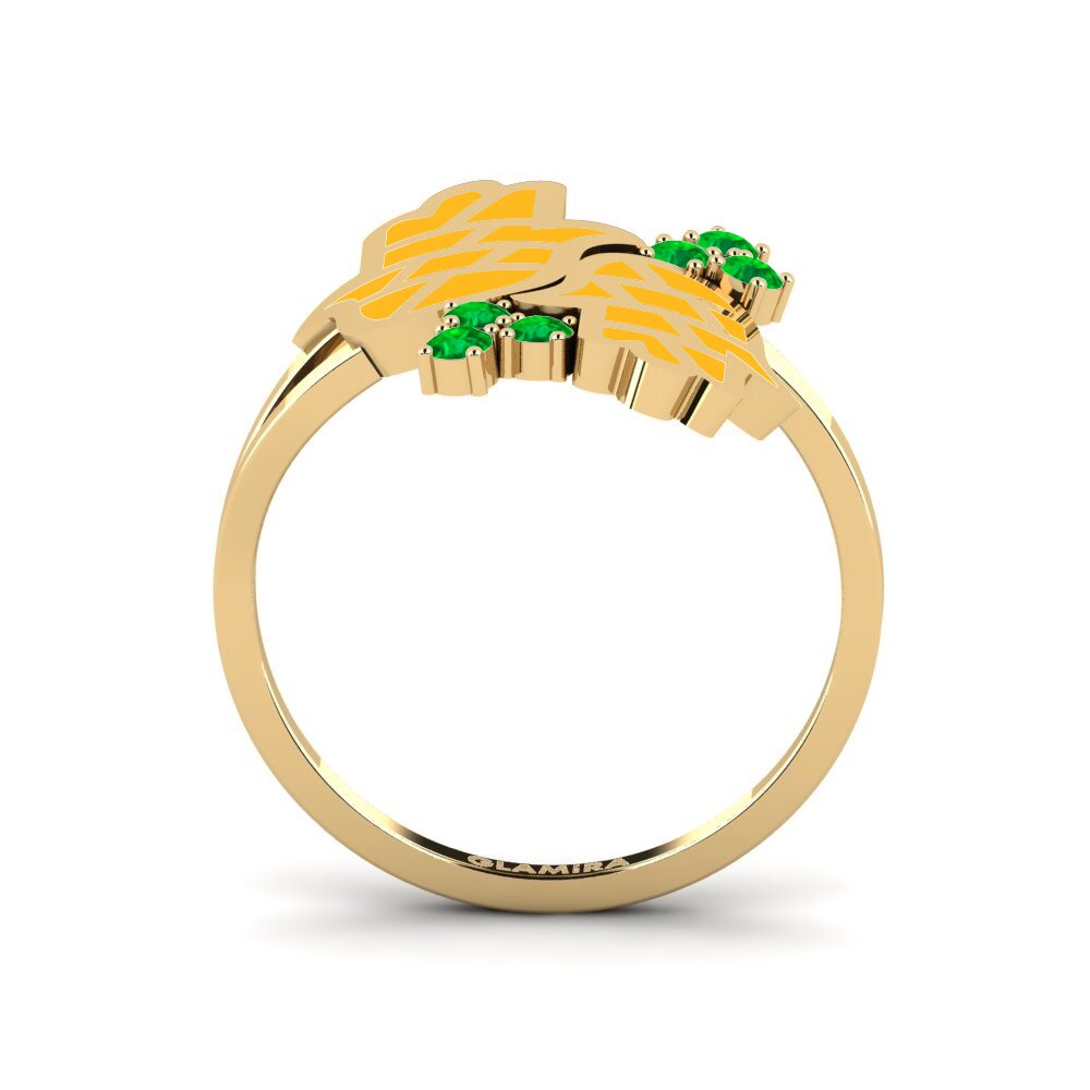 Smaragd Ring Kuvimba