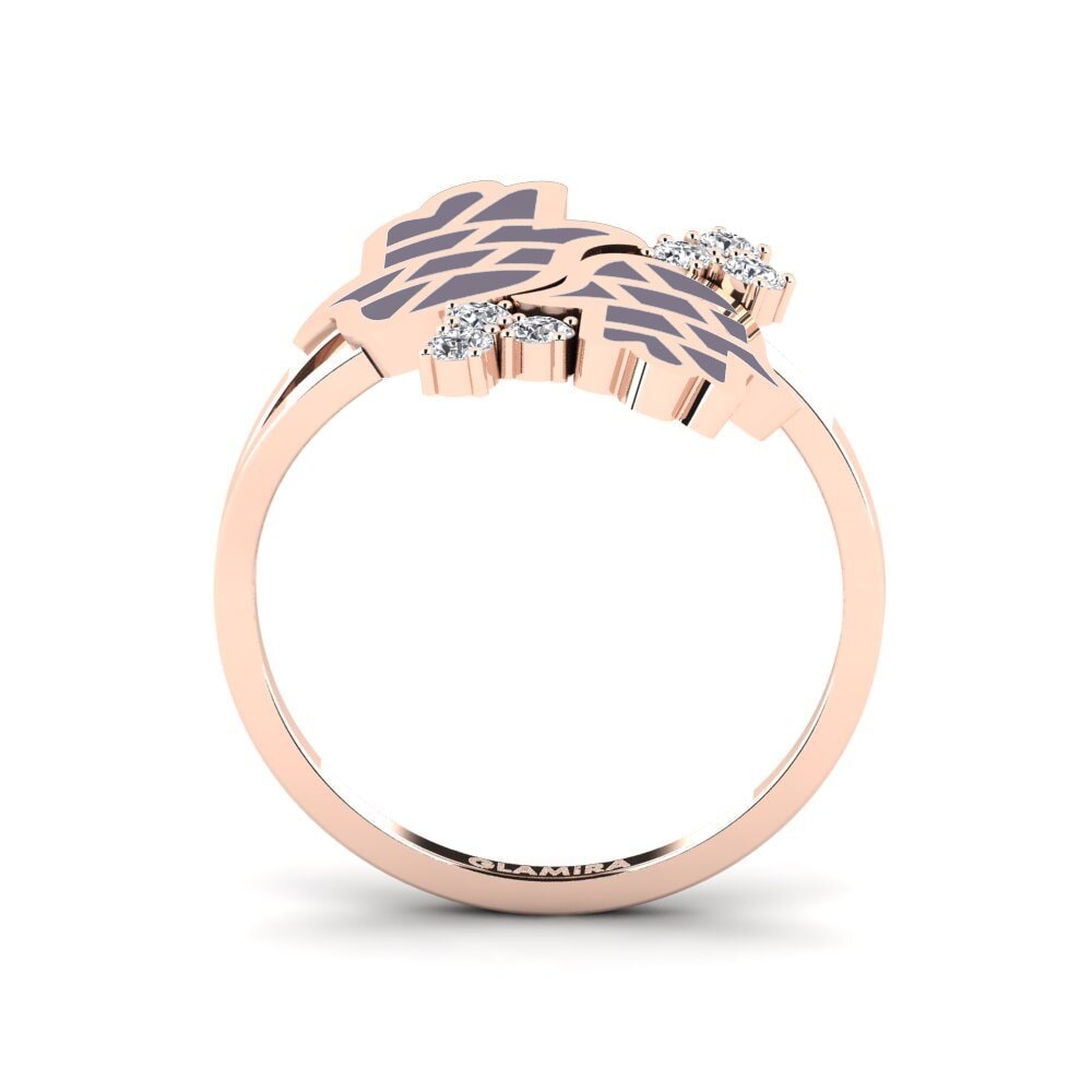 14ct Rose Gold Ring Kuvimba
