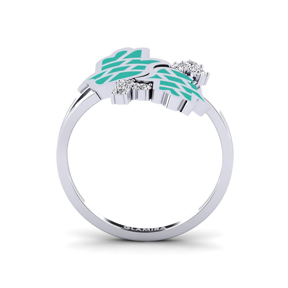 950 Platin Ring Kuvimba