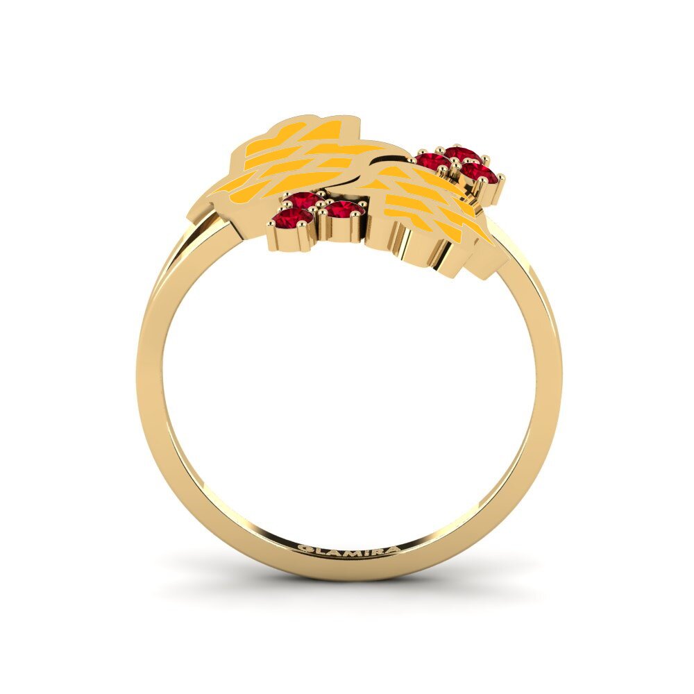Red Zirconia Ring Kuvimba